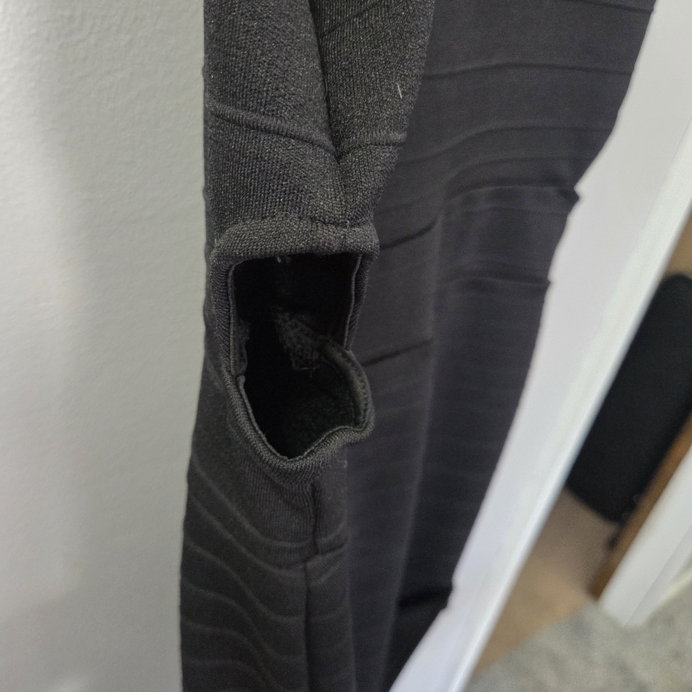One Clothing Black Cut Out Dress - Picture 2 of 3